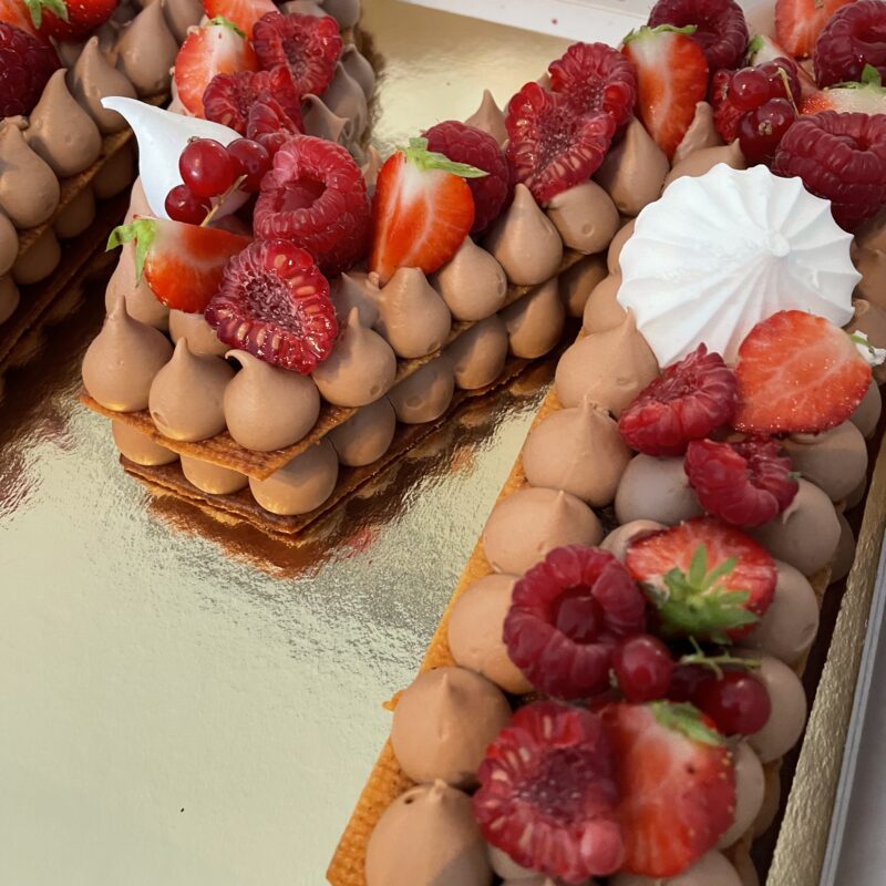 Chocolat fraise framboise
